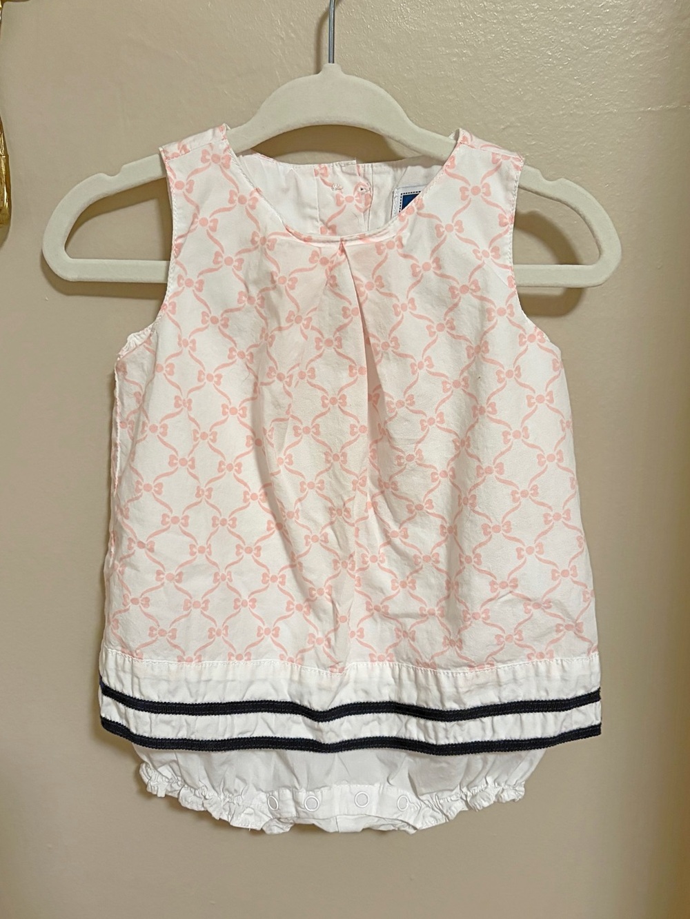 Janie and Jack White One Piece Outfit